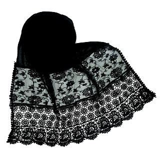 Limited Stock - Fashionable Designer stole | Black